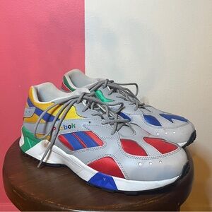 Reebok Aztrek Nintendo Men’s Retroflective Sneakers